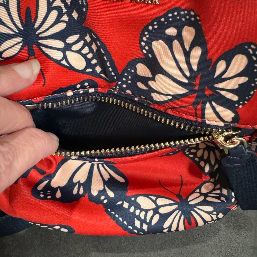 Kate Spade Chelsea The Little Better Butterfly Toss Printed Mini Backpack - Picture 9 of 9